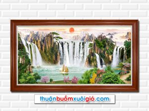 Bức tranh phong thủy đẹp khổ lớn